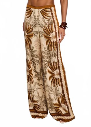 Retrof&ecirc;te Womens Sunny Pant In Ochre Palma