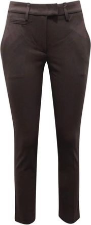 Dondup Dames, Broeken, Groen, Maat: W31 Wol