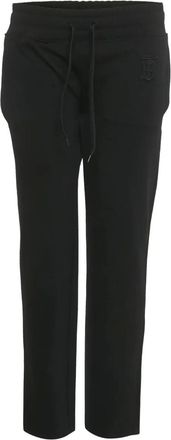 Burberry Pantaloni con coulisse - Nero