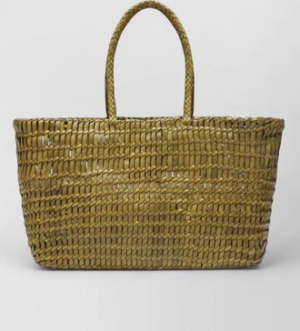 Dragon Diffusion beach tote bag dual handles woven