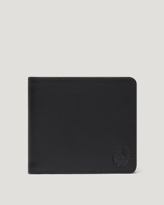 Belstaff Hanchurch Bifold Wallet Unisexs Smooth Leather Black Size One Size