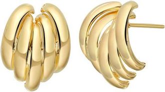 Bony Levy 14K Half Hoop Earrings in 14K Yellow Gold at Nordstrom