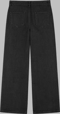 Rick Owens Mens Jeans Geth Black Cotton