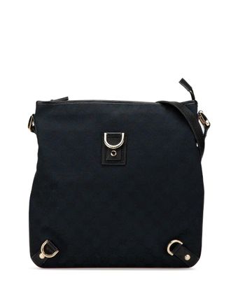 Gucci 2000-2015 GG Canvas Abbey D Ring crossbody bag - Black