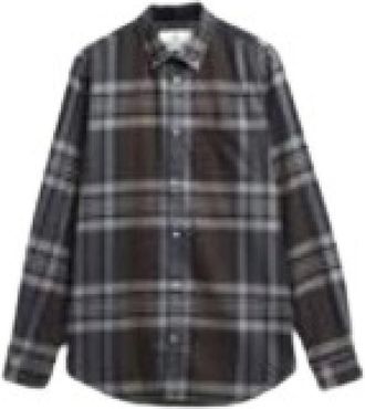 Barbour Camisa a Cuadros Dovedale Entallada - Shirts - Hombre - Marr&oacute;n - XL