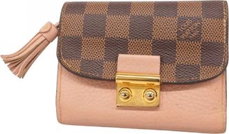 Louis Vuitton Ebene Magnolia Wallet (Tri-Fold) (Pre-Owned)