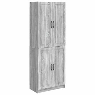 vidaXL Juego De Armarios 2 Pcs Madera De Ingenier&iacute;a Vidaxl