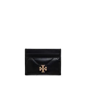 Tory Burch Tory Burch, Wallets & Cardholders, female, Black, Size: ONE SIZE Diamond Quilt Card Case