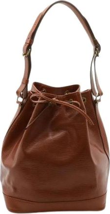 Louis Vuitton Pre-owned Bucket Bags, female, Brown, Size: ONE SIZE Pre-owned Noe Shoulder Bag