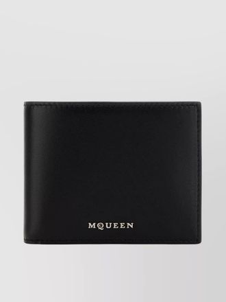 Alexander McQueen leather wallet