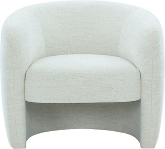 Safavieh Couture Everly Barrel Back Accent Chair