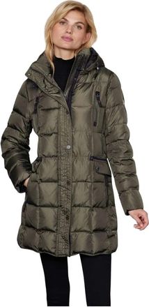 Junge Mary Down Jacket 0225-2160-65 - Dames - Dons jassen - Groen - 3XL - Polyester - Jassen
