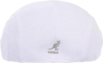 Kangol Witte Polyester Tropic 507 Pet - Dames - Petten - Wit - L - Polyester - Accessoires
