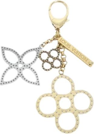 Louis Vuitton Pre-owned Handbag Charm - Dames - Vintage Accessoires - Geel - ONE Size - Vintage
