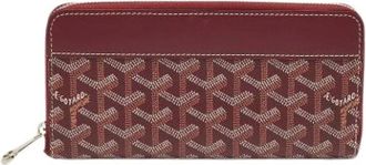 Goyard Pre-owned Wallets, female, Red, Size: ONE SIZE Pre-owned Matignon GM Wallet