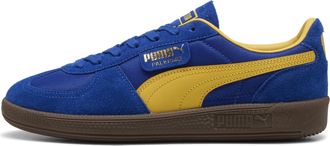 Puma Mens Palermo Vintage Shoes Trainers, 25 Spring and Summer Colours Vivid Blue Sun Yellow 02, 6 US