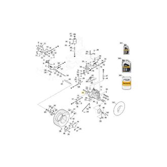 STIGA Sports Trasmissione Posteriore K57v Originale Stiga