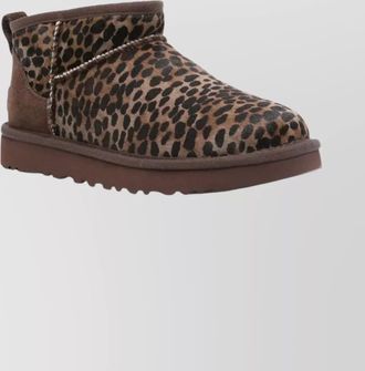 UGG animalier ankle boots