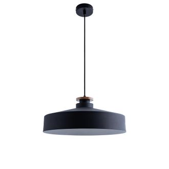 Paco Home Paco Home - Luminaria Suspensi&oacute;n Colgante Comedor Cocina Mesa Comedor Escandinava E27 Dise&ntilde;o T, Negro Madera