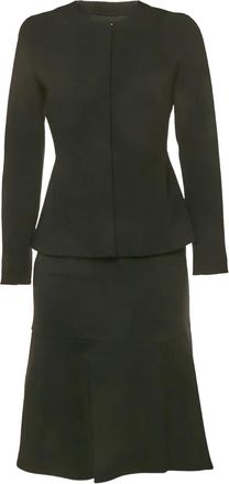Max Mara Tailleur con gonna - Nero