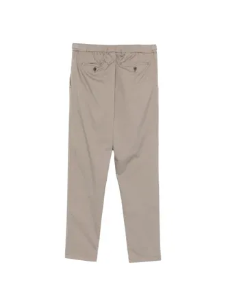 Myths Elasticated-Waistband Trousers - Dove grey