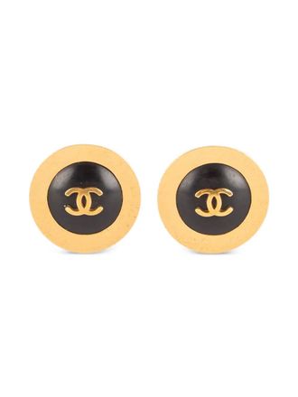 Chanel CC clip-on earrings - Gold