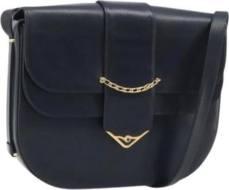 Cartier Pre-owned Cross Body Bags, female, Blue, Size: ONE SIZE Pre-owned Vintage Shoulder Bag