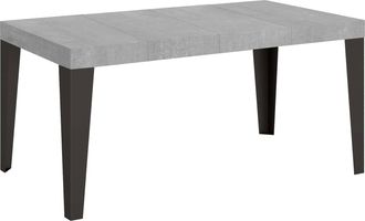 Itamoby Itamoby - Consolle Allungabile - Flame Premium - Colore: Cemento - Dimensioni: 90x140/244