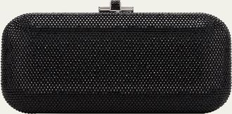 Judith Leiber Long Slide Crystal Minaudiere