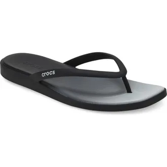Crocs Miami Ombr&eacute; Flip Flop in Black/multi at Nordstrom, Size 8