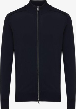 Genti Cool dry cardigan zip | Zwart