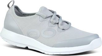 Oofos Womens Oomg Sport Lace Slip-On Shoe In Slate