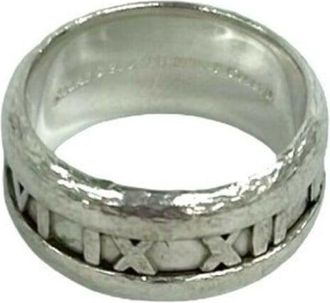 Tiffany & Co. Silver Silver 925 Band Ring (Pre-Owned)