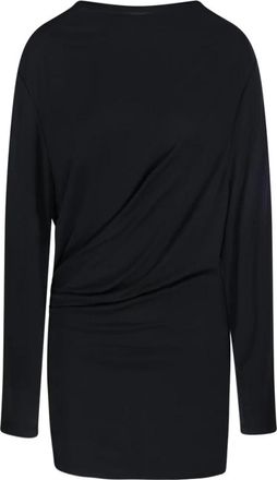 Jacquemus Short Dresses, female, Black, L, Black Cruise Dress