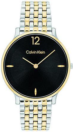 Calvin Klein Reloj De Pulsera Luxe Con Eslabones En Dos Tonos