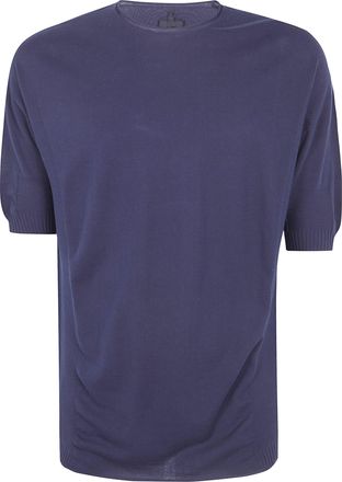 MD75 Light Cotton Boxi Short Sleeves Sweater