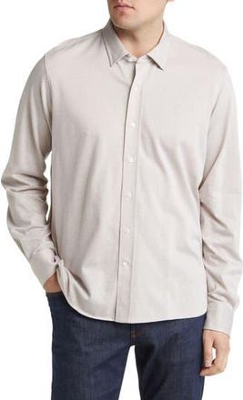 34 Heritage Star Dot Print Cotton Button-Up Shirt in Simply Taupe at Nordstrom Rack, Size Xxx-Large