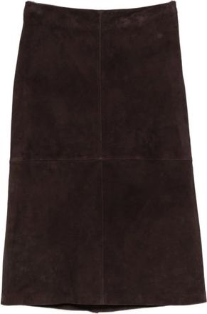 Yerse Yerse, Rokken, Dames, Bruin, M, Midi Skirts