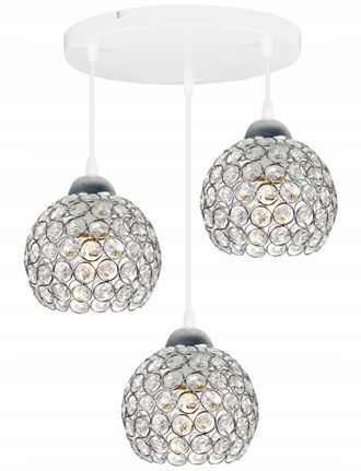 OEM L&aacute;mpara Colgante Cromada L&aacute;mpara De Techo Led Cristal