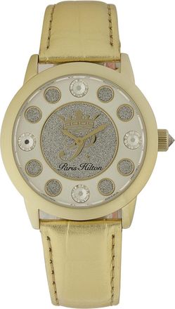 Paris Hilton Womens Fame Silver Watch - Gold - One Size