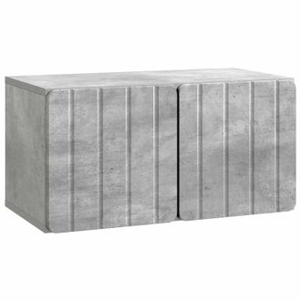 vidaXL Mueble Para Tv De Pared Gris Hormig&oacute;n 59,5 X 31 X 30 Cm Vidaxl