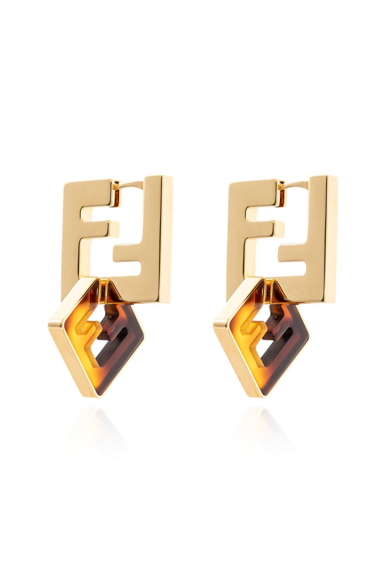 Gold Fendi Earrings: Shop up to −33% | Stylight