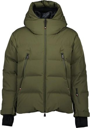 Moncler Fellberg Jacket - Heren - Winterjassen - Groen - XL - Leer - Jassen