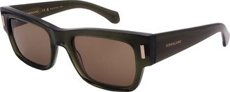 Ferragamo Mens 53Mm Sunglasses