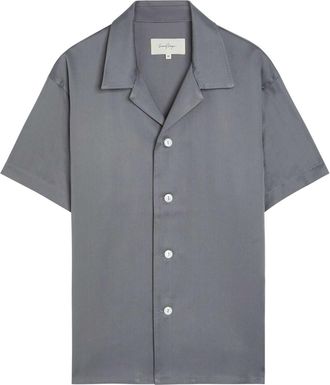 Second/Layer Avenue Woven Shirt - Grey - XL