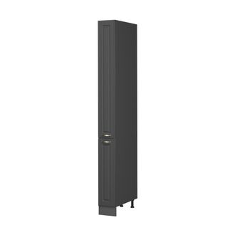 Vicco Mueble De Botica Fame-line, Antracita-oro Landhaus/antracita, 20 Cm, Vicco