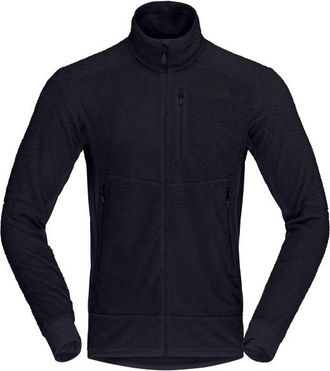 Norr&oslash;na Falketind Warm1 Active Jacket Fleecejacke f&uuml;r Herren | schwarz