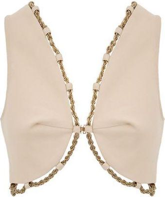 Cult Gaia Cotton Womens Waistcoat