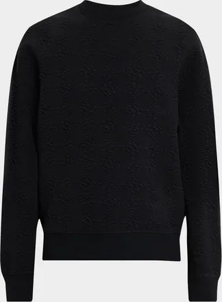 Amiri Men & apos;s MA Quad Jacquard Crewneck Sweatshirt