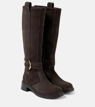 See By Chloé See By Chloé New Ring suede knee-high boots